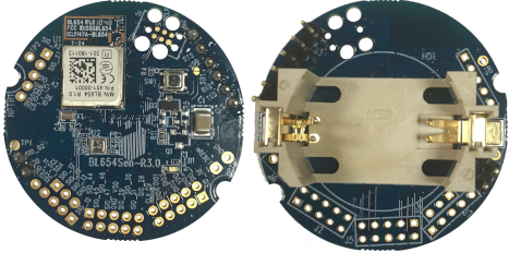 BL654 Sensor Board front and back