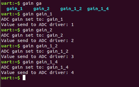 Dictionary commands example.