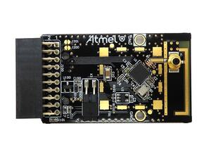 A picture of the Atmel AT86RF2XX Transceiver shield