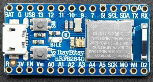 Adafruit ItsyBitsy nRF52840 — Zephyr Project Documentation