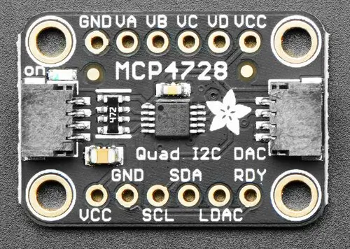 Adafruit MCP4728 DAC Shield