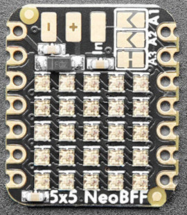 Adafruit 5x5 NeoPixel Grid BFF