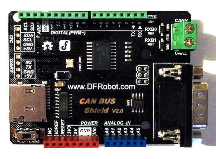DFRobot_CAN_BUS_V2_0_SHIELD