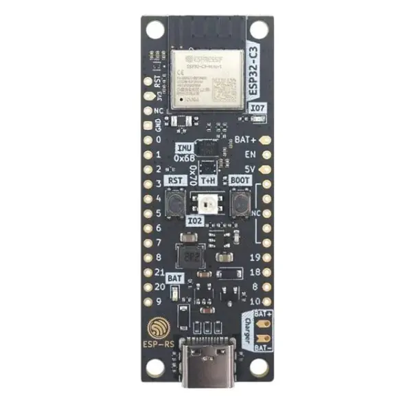 A picture of the ESP32-C3-DevKit-RUST board