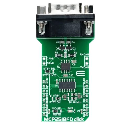 MikroElektronika MCP2518FD Click