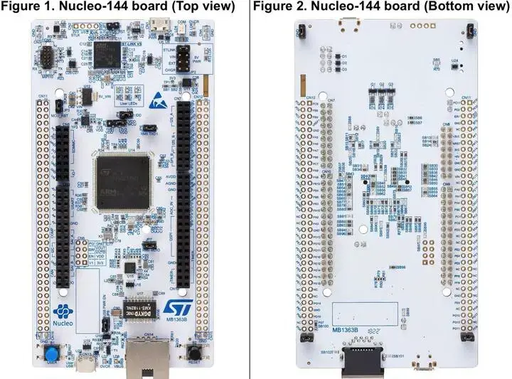 A picture of the  board