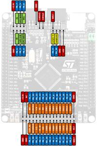 bottom and top pins