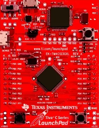 TM4C123GXL LaunchPad development board